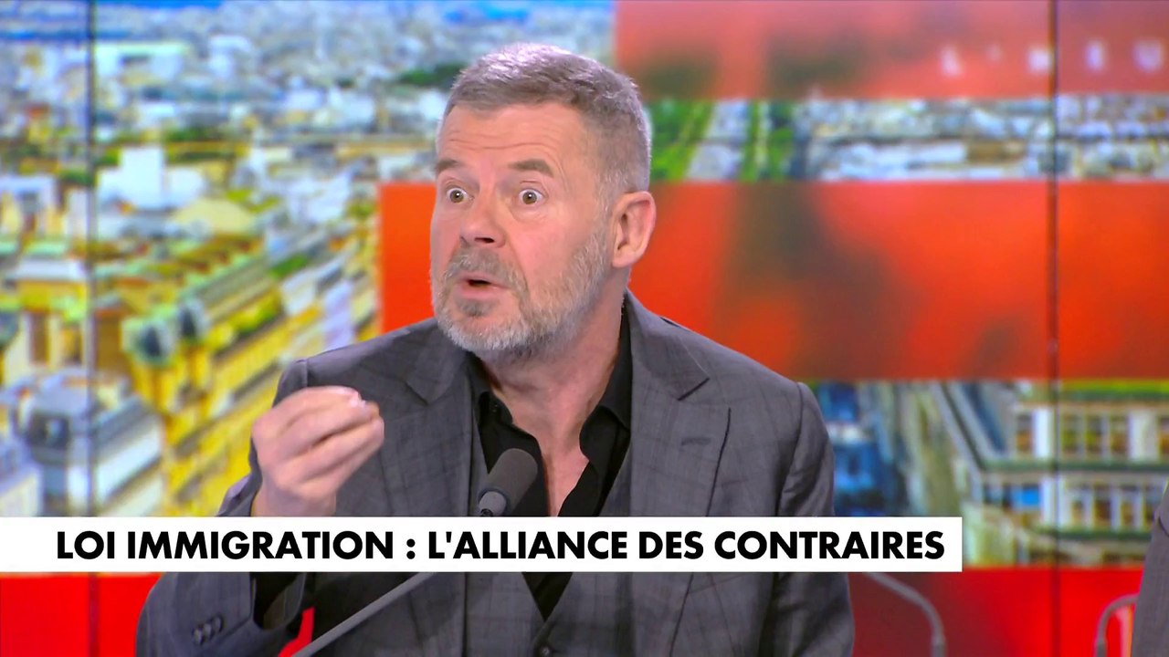 Éric Naulleau : «Nous vivons dans un pays qui repose sur l’afflux de gens qui sont prêts à accepter n’importe quel boulot mal payé»
