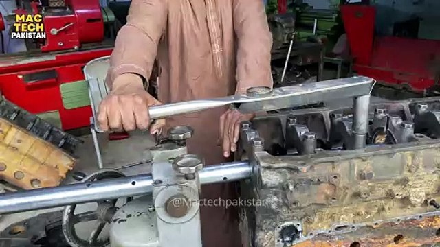Truck Engine Block Boring | Engine Line Honing | DIY Line Boring Tool