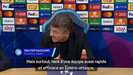 Gr. C - Mazzarri explique les raisons du succès contre Braga