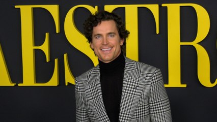 Matt Bomer attends Netflix's "Maestro" Los Angeles special screening black carpet