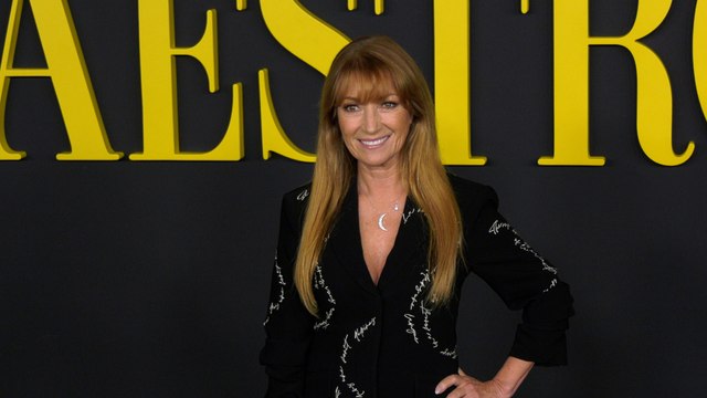 Jane Seymour attends Netflix's Maestro Los Angeles special screening black carpet