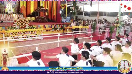Aniruddha Parade Squad at Aniruddha Pournima Utsav 2023 _ Sadguru Aniruddha Bapu