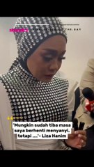 Sebaknya mendengar luahan hati penyanyi Liza Hanim yang berkongsi turun naik perjalanan seninya selama 27 tahun