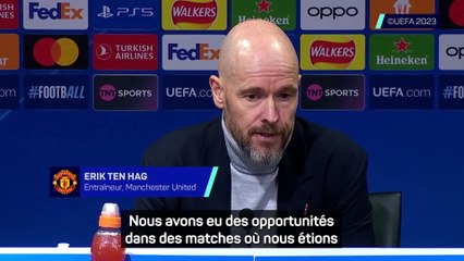 Ten Hag : "Nous aurions dû faire mieux"