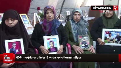 HDP mağduru aileler 5 yıldır evlatlarını istiyor