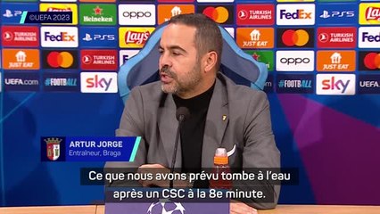 Gr. C - Artur Jorge : "Nous laissons une bonne image de Braga"