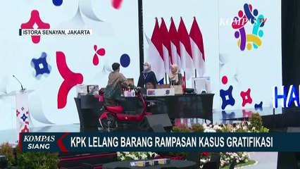 Download Video: Puncak Hari Antikorupsi Sedunia Dimeriahkan dengan KPK Lelang Barang Rampasan Kasus Gratifikasi!