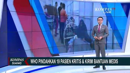 Truk Bantuan Medis dan Ambulans Terkena Peluru, WHO Kesulitan Pindahkan Pasien Kritis!