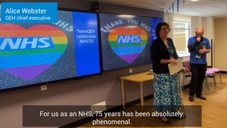 King's Lynn's Queen Elizabeth Hospital celebrates the 75th anniversary of the NHS