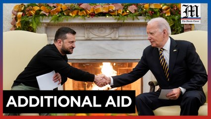 Zelenskyy urges US support for Ukraine anew