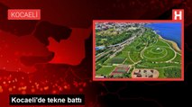 Kocaeli'nin Başiskele ilçesinde tekne battı! Olay yerine çok sayıda ekip sevk edildi