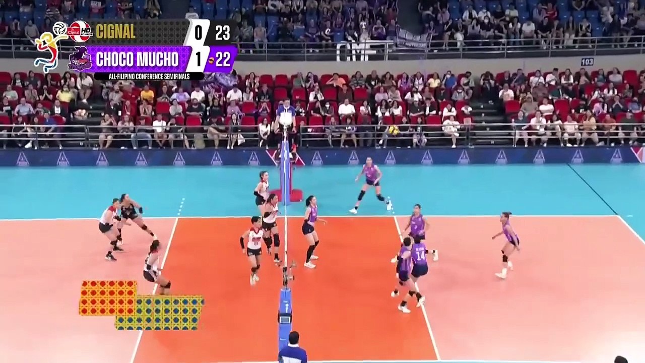 Choco Mucho books ticket to PVL Second AllFilipino Conference finals