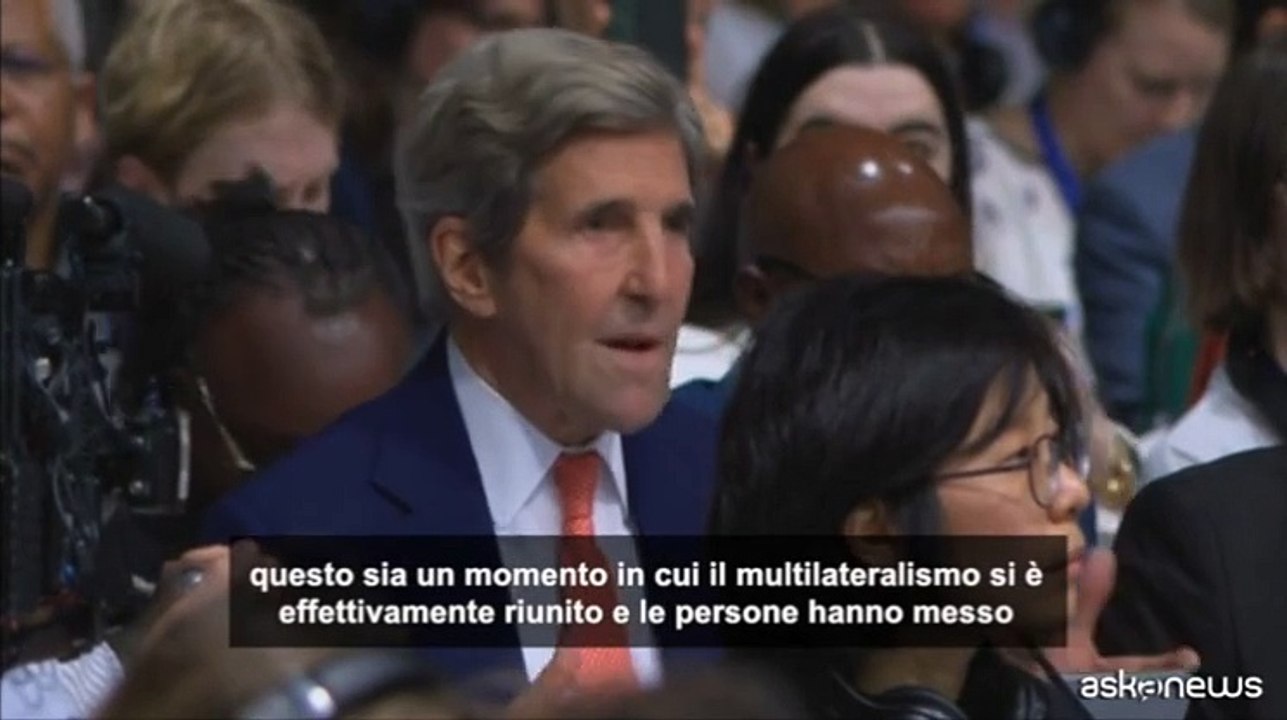 Accordo sul clima, Kerry: motivo di ottimismo in un mondo di conflitti
