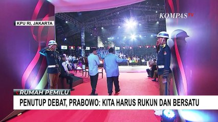 Bawa Gagasan Masing-Masing, Ini Kata Penutup Anies-Prabowo-Ganjar di Akhir Debat Capres!