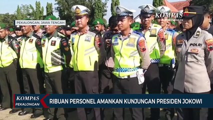 Pengamanan VVIP Jokowi di Pekalongan, Danrem 071 Pimpin Apel 2.798 Personel