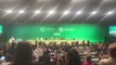 Cop28 leaders clap as nations agree deal to ‘transition away’ from fossil fuels