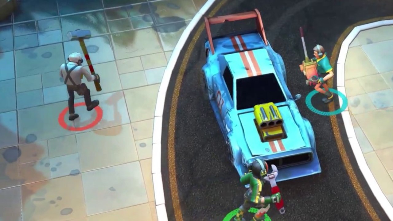 Das Koop-Spektakel Speed Crew zeigt im Trailer, wie viel Spaß das pure Chaos machen kann