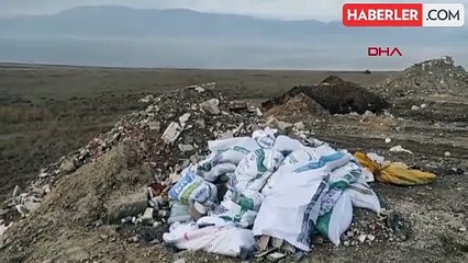 Burdur Gölüne Moloz ve Atık Döküldü
