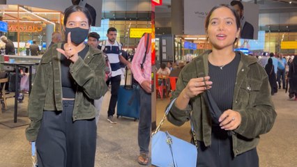 Manisha Rani ने Paps को Photo लेने से किया मना, बात करते हुए बताई अपनी हालत, Angry Video viral!