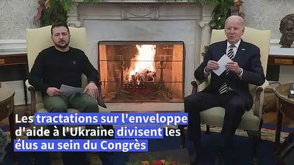 Poutine "compte" sur le fait que les Etats-Unis n'aident plus l'Ukraine, prévient Biden