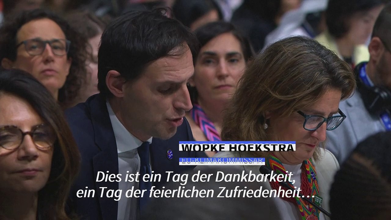 EU-Klimakommissar begrüßt Beschluss der Weltklimakonferenz
