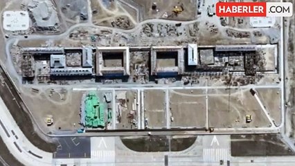 Millet Bahçesi'ne dönüştürülme süreci devam eden Atatürk Havalimanı'nın son hali görüntülendi