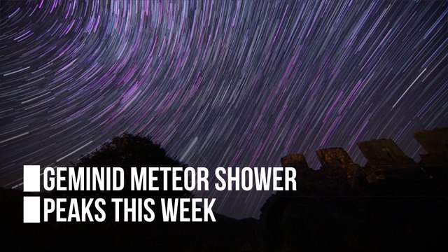Geminid Meteor Shower Peaks This Week