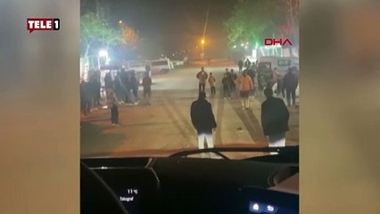 Bursa'da magandalar yol kapatıp tabancalarla mermi yağdırdı