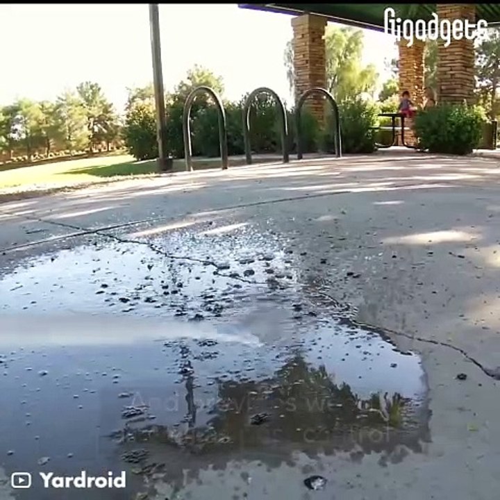 #Relaxing_. يمكن لهذا الروبوت الصغير أن يعتني بحديقتك. روبوت ذكي للمناظر الطبيعية