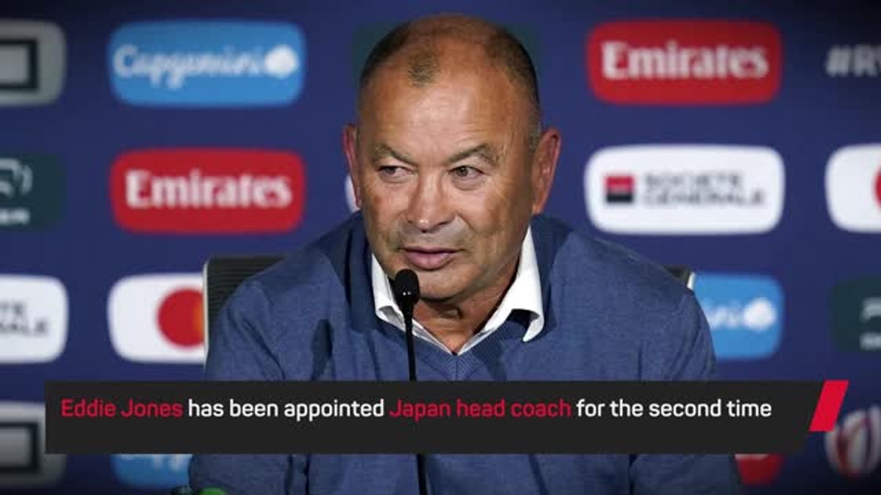 Breaking News - Jones appointed Japan coach
