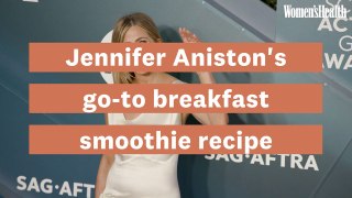 Jennifer Aniston's go-to breakfast smoothie