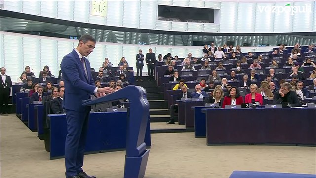 Sánchez se dirige a Puigdemont en el Parlamento Europeo: La amnistía es un paso en la buena dirección