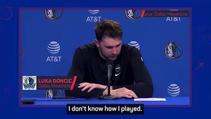 'I'm getting old': 24-year-old Doncic left hurting after beating Lakers