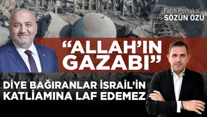 HASAN BİTMEZ’İN FENALAŞMASINA “ALLAH’IN GAZABI” DİYE BAĞIRANLAR İSRAİL’İN KATLİAMINA LAF EDEMEZ