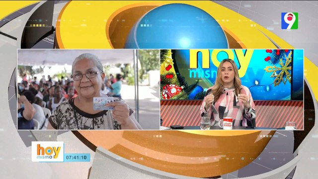 Gloria Reyes “Las ayudas es para quien lo necesite sin importar bandera política | Hoy Mismo