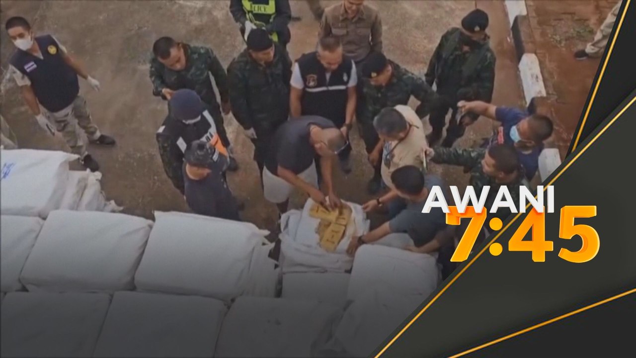 Polis Thailand rampas 50 juta pil methamphetamine