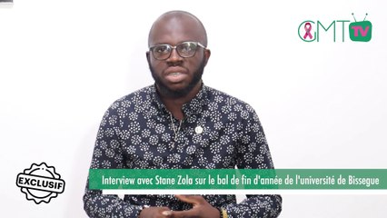 [#Exclusif] #Interview avec Stane Ndoungou Zola, sur le bal de fin d'année de l'Université de Bissegue