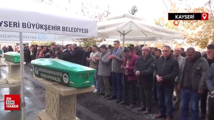 Kayseri'de arkadaşı tarafından öldürülen 13 yaşındaki çocuk defnedildi