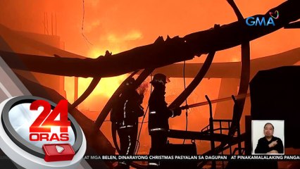 Company secretary, patay nang masunog ang pinapasukang plastic factory | 24 Oras