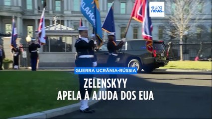 Zelenskyy reforça pedidos de auxílio nos EUA e Biden avisa: bloquear ajuda é dar a mão a Moscovo