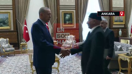 Cumhurbaşkanı Erdoğan, Libya Temsilciler Meclisi Başkanı ile görüştü