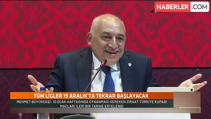 TFF Başkanı Mehmet Büyükekşi'yi terleten soru: İstifa edecek misiniz?