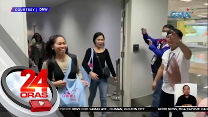 18 Pinoy mula Lebanon, balik-bansa na; makatatanggap ng tulong pinansiyal mula sa gobyerno | 24 Oras