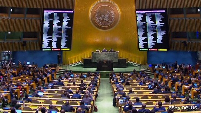 L'Assemblea Onu approva risoluzione per il cessate fuoco a Gaza