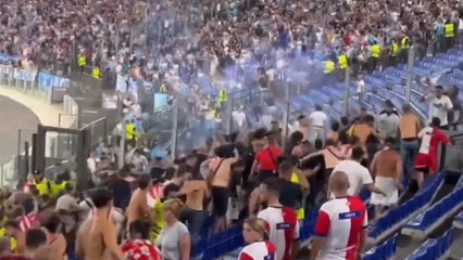 El Atlético-Lazio, partido de alto riesgo