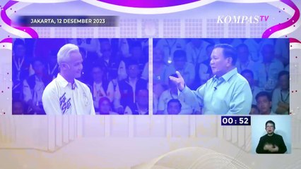 Momen Prabowo Sebut Pertanyaan Ganjar Tendensius soal HAM: Itu Tendensius, Pak Ganjar!