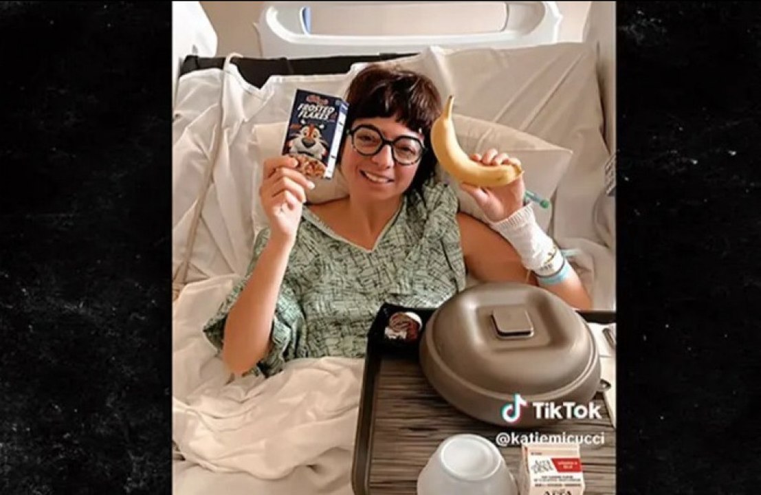 Kate Micucci has revealed she is recovering from lung cancer as doctors caught it early