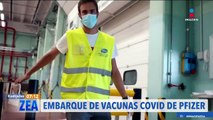 Primer embarque de la vacuna contra Covid-19 de Pfizer llegará esta semana a México