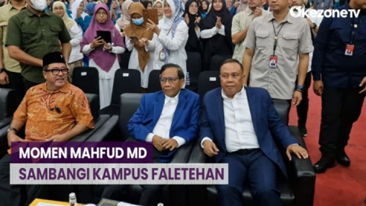 Pagi Ini, Mahfud MD Sambangi Kampus Universitas Faletehan di Banten