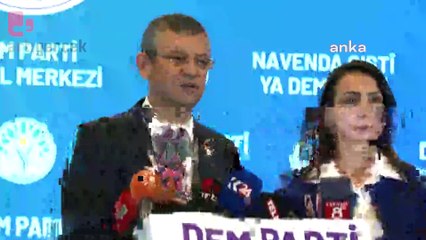 Özgür Özel’in DEM Parti ziyareti sona erdi: Bu görüşmelerin Türkiye demokrasisi için çok faydalı olduğuna inanıyoruz